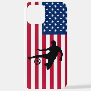 Soccer  Batter and American Flag Otter box iPhone 12 Pro Max Case