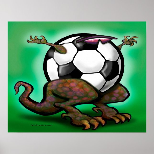 Soccer Beast Poster (Front)