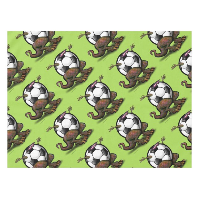 Soccer Beast Tablecloth (Front (Horizontal))