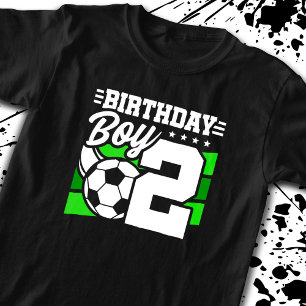 Soccer Birthday - 2 Year Old Boy - 2nd Birthday T-Shirt