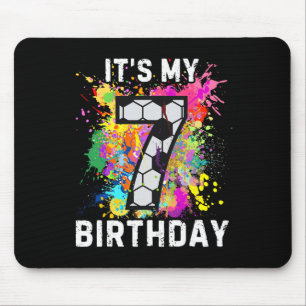 Soccer Birthday 7  Mouse Pad