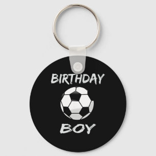 Soccer Birthday Boy , Soccer Theme Birthday Party  Key Ring