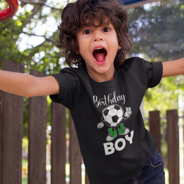 Soccer Birthday Boy T-Shirt (Creator Uploaded)