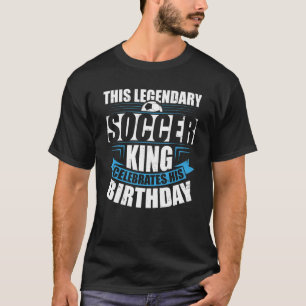 Soccer  Birthday Graphic Boys Men Kids Soccer 1 T-Shirt