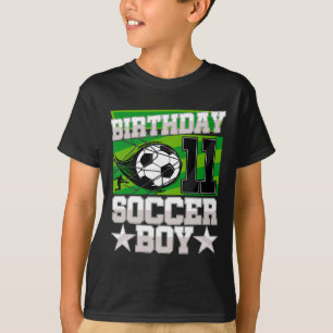 Soccer Birthday Party - 11th Birthday Boy 11 Years T-Shirt