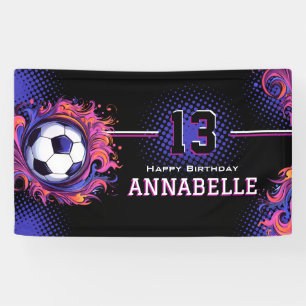 Soccer Birthday Party Banner