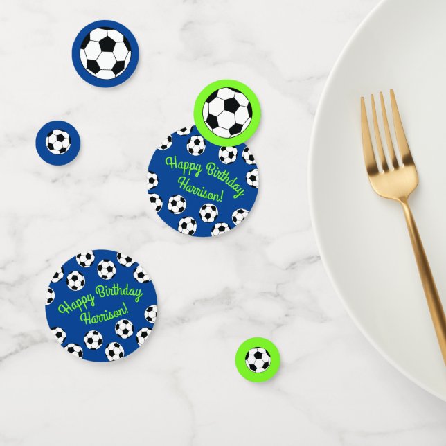 Soccer Birthday Party Confetti (Group)