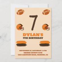 Soccer Birthday Party Invitation
