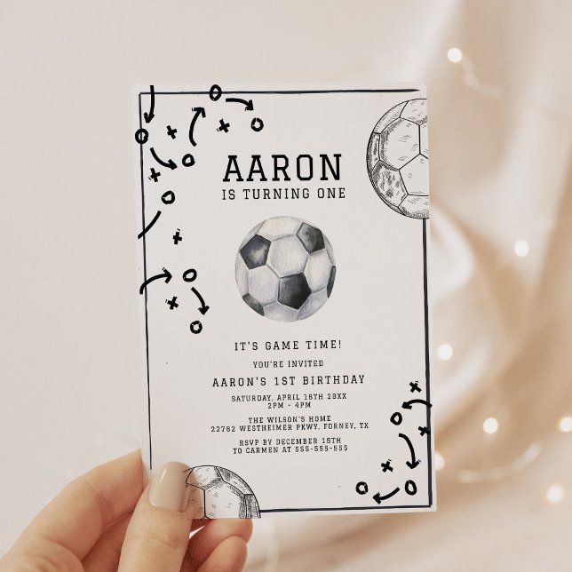 Soccer Birthday Party Invitation (Creator Uploaded)