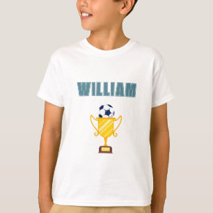 Soccer Birthday Party Personalised boy's T Shirt