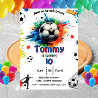 Soccer Birthday - Soccer Goal Birthday 