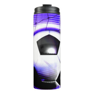 Soccer Blue Purple Coach Team Gift Thermal Tumbler