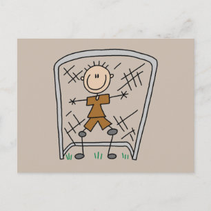 Soccer Boy Goalie Tshirts and Gifts Postcard
