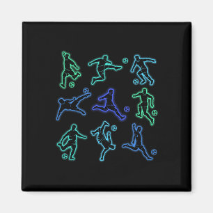 Soccer Boys Kids Magnet