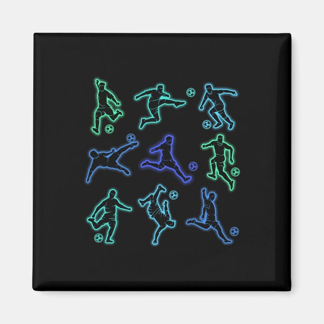 Soccer Boys Kids  Magnet (Front)