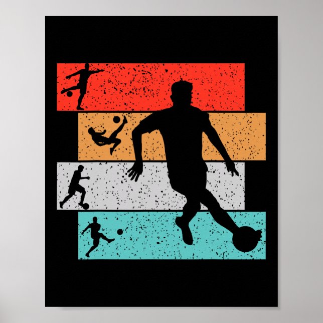 Soccer Boys Kids Men  Poster (Front)