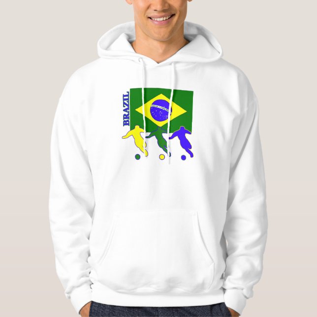 Soccer Brazil Hoodie (Front)