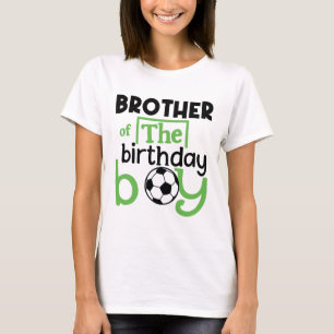 Soccer Brother Birthday Boy Party Soccer Family Ma T-Shirt