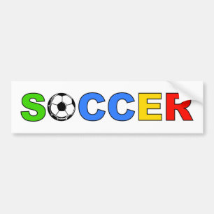 soccer bumper sticker