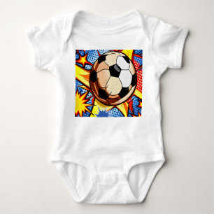 Soccer Burst Baby Bodysuit