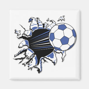 Soccer Burst T-shirts and Gifts Magnet