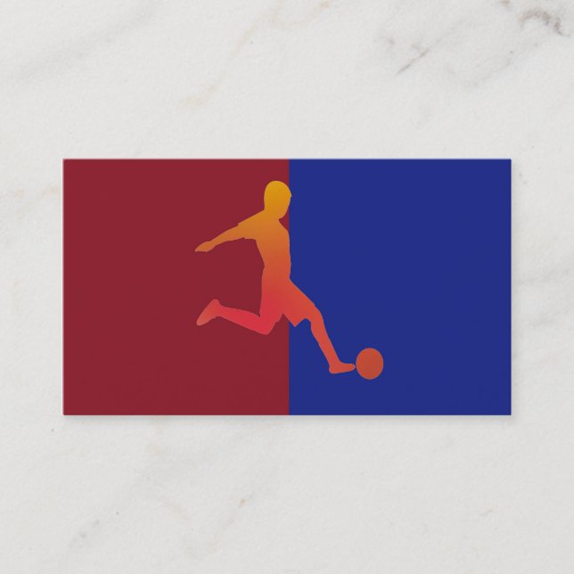 Soccer Business Card (Front)