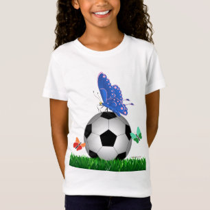 Soccer, butterflies T-Shirt