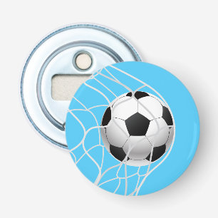Soccer Button Bottle Opener