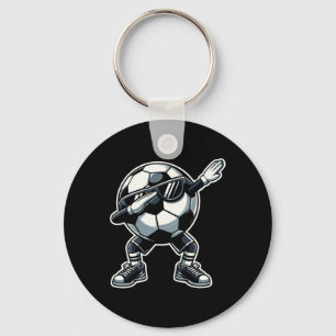 Soccer Byll Dabbing Funny Player Soccer _1 Key Ring