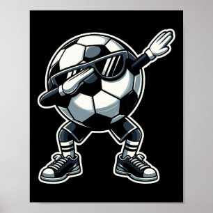 Soccer Byll Dabbing Funny Player Soccer _1 Poster