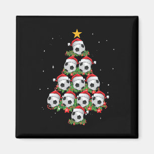 Soccer Bylls Xmas Tree Ornaments Sports Soccer Chr Magnet