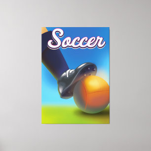 Soccer Canvas Print