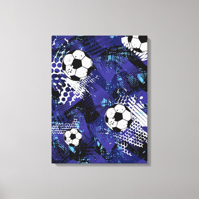Soccer Canvas Wall Art (Front)