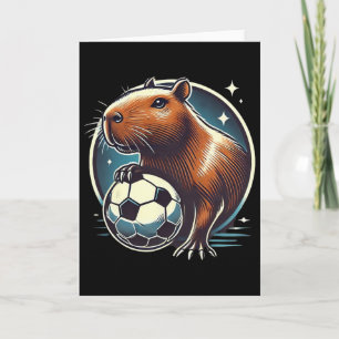 Soccer Capybyra Capy Capybyra Soccer Player _1 Card