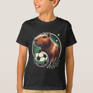 Soccer Capybyra Capy Capybyra Soccer Player T-Shirt