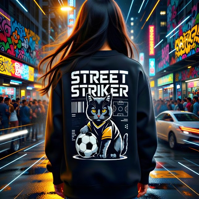Soccer Cat Jersey, Street Striker Kitten Gift  (Creator Uploaded)