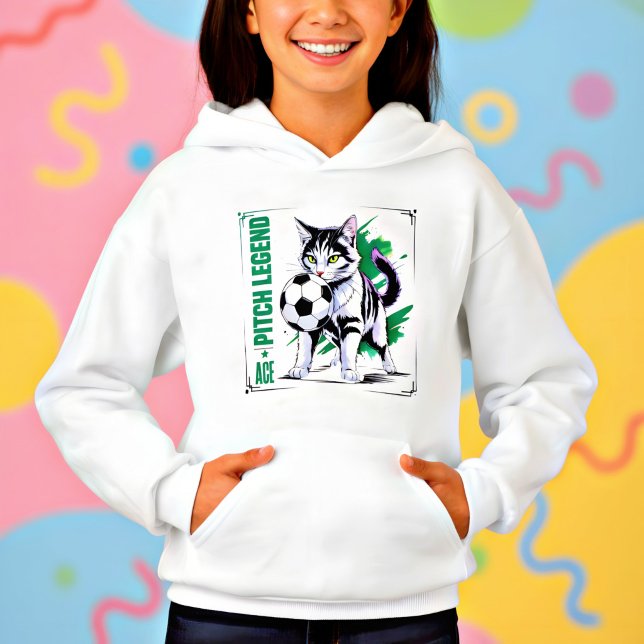Soccer Cat Pitch Legend Funny Athlete Gift (Creator Uploaded)