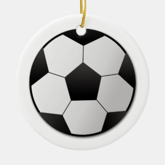 Soccer Ceramic Tree Decoration