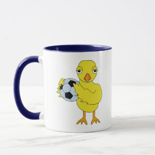 Soccer Chick Ceramic Mug