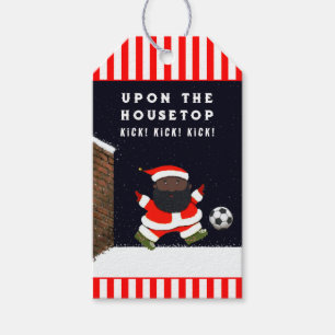 Soccer Christmas Gift Tags