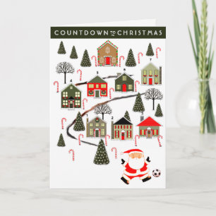 Soccer Christmas Holiday Card