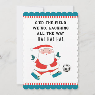 Soccer Christmas Holiday Cards