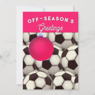 Soccer Christmas Holiday Cards