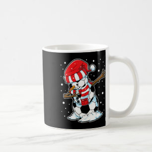 Soccer Christmas Snowman Dabbing Byll Santa Boys G Coffee Mug
