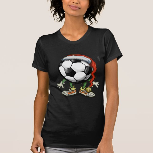 Soccer Christmas T-Shirt (Front)
