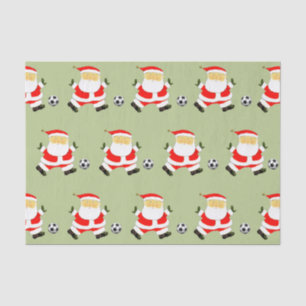 Soccer Christmas Tissue Paper