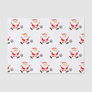 Soccer Christmas Tissue Paper