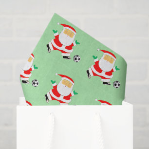 Soccer Christmas Tissue Paper