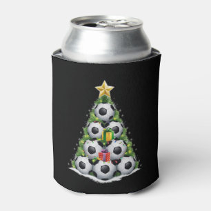 Soccer Christmas Tree Xmas Player Boys Can Cooler