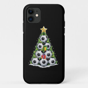 Soccer Christmas Tree Xmas Player Boys  Case-Mate iPhone Case